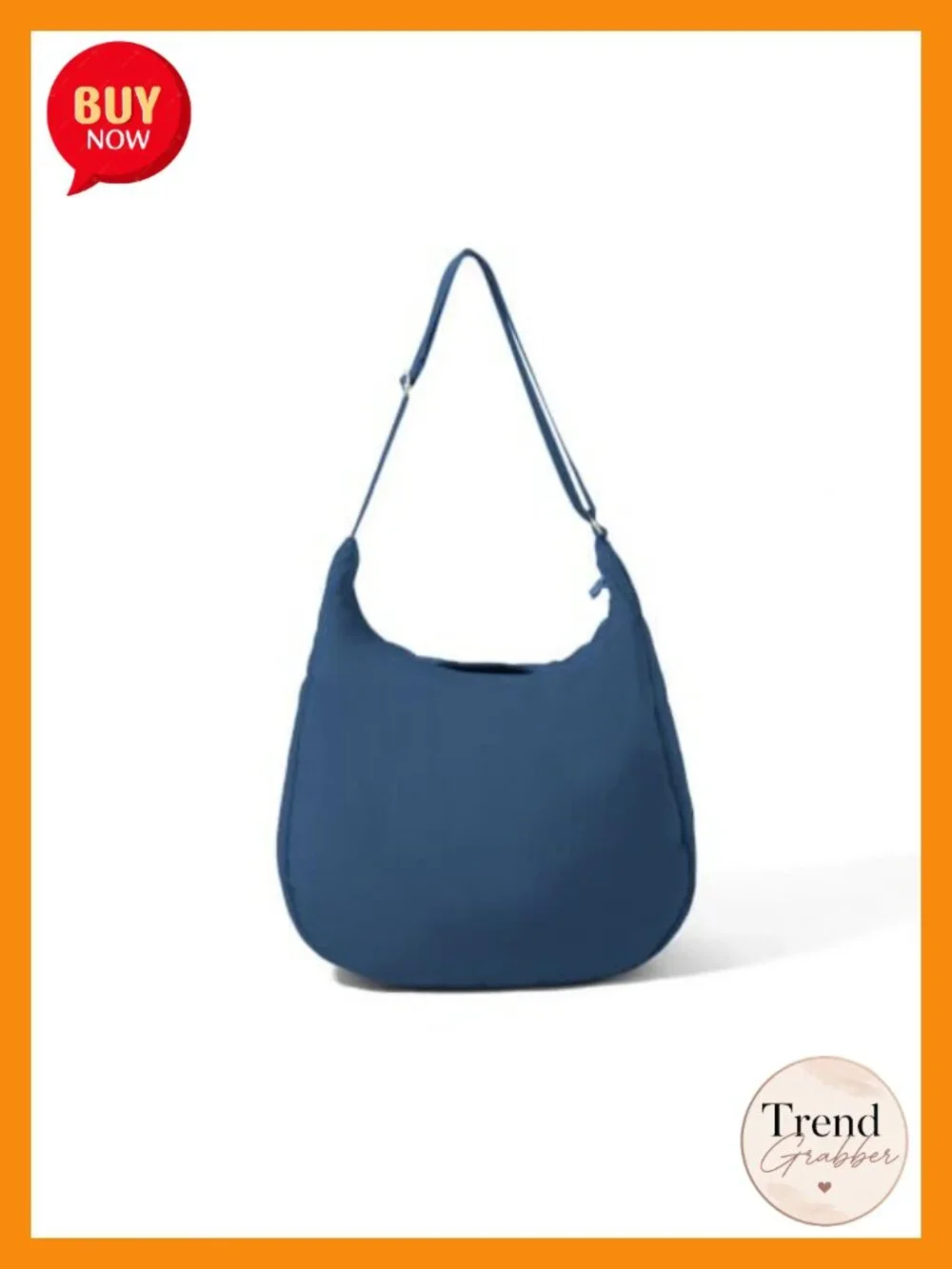 Baggallini Swift Hobo Crossbody Bag Nylon Lightweight Travel Purse Handbag